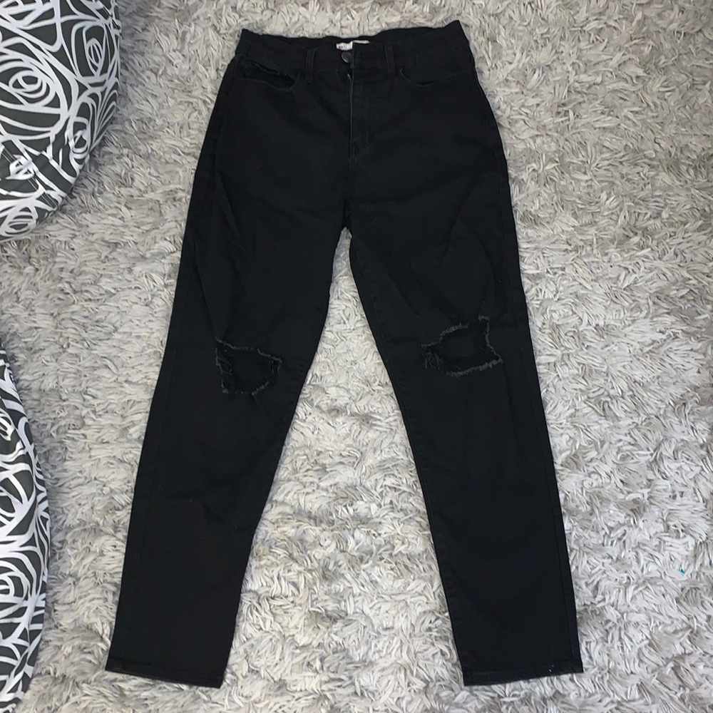 Black Ripped Jeans